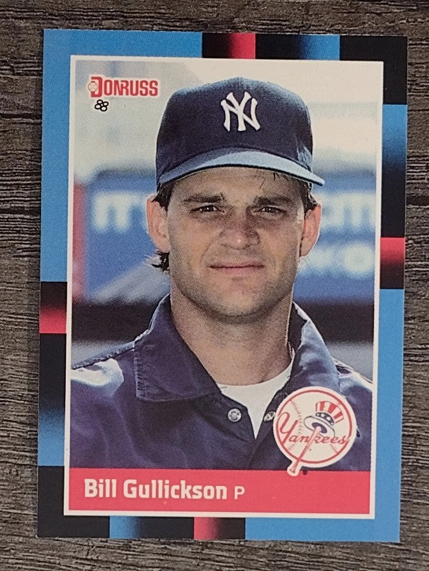 1988 Donruss #586 Bill Gullickson