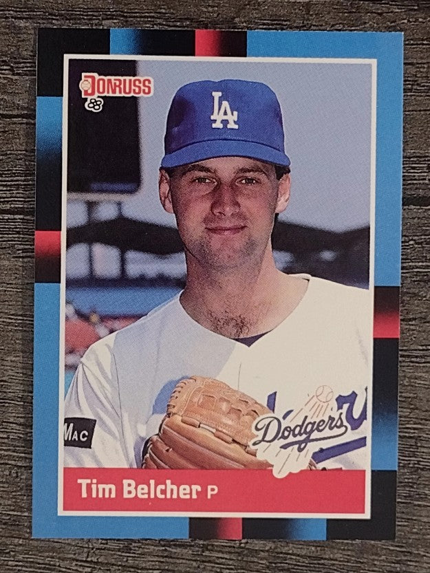 1988 Donruss #587 Tim Belcher