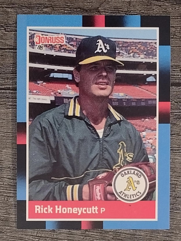 1988 Donruss #590 Rick Honeycutt