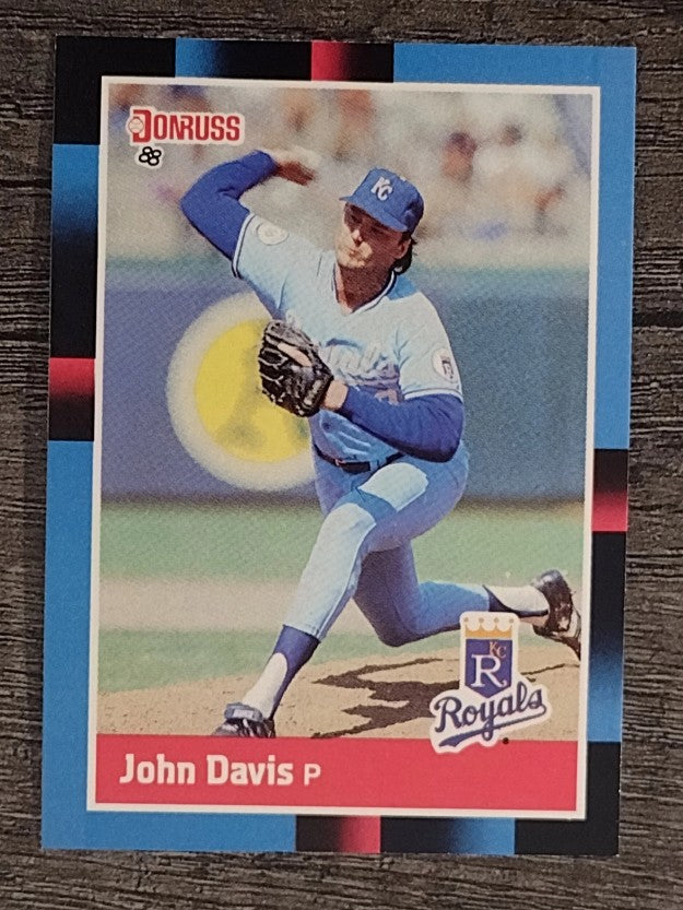 1988 Donruss #594 John Davis RC