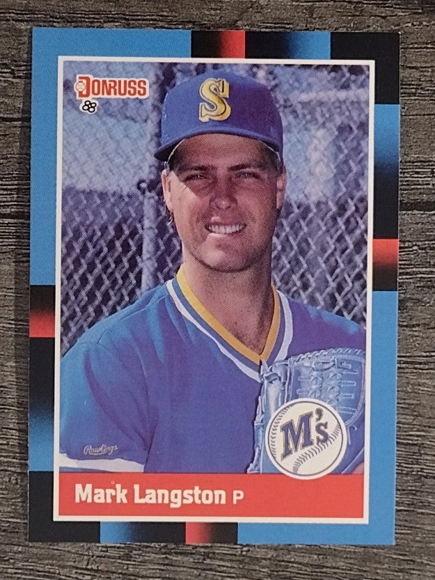 1988 Donruss #317 Mark Langston
