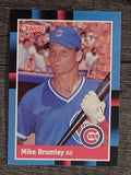 1988 Donruss #609 Mike Brumley