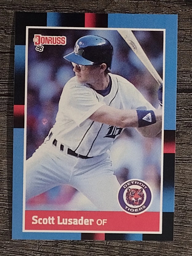 1988 Donruss #615 Scott Lusader