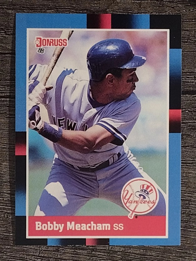1988 Donruss #616 Bobby Meacham