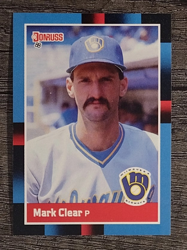 1988 Donruss #372 Mark Clear