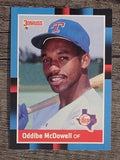 1988 Donruss #382 Oddibe McDowell