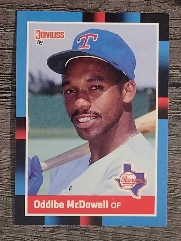1988 Donruss #382 Oddibe McDowell