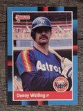 1988 Donruss #384 Denny Walling