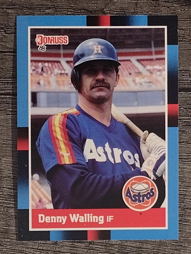 1988 Donruss #384 Denny Walling