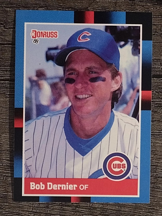 1988 Donruss #392 Bob Dernier