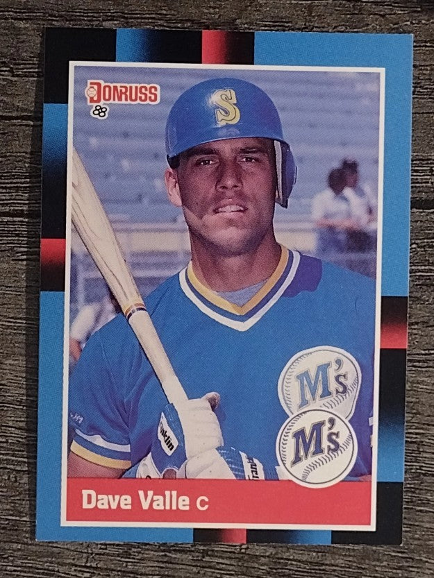 1988 Donruss #393 Dave Valle