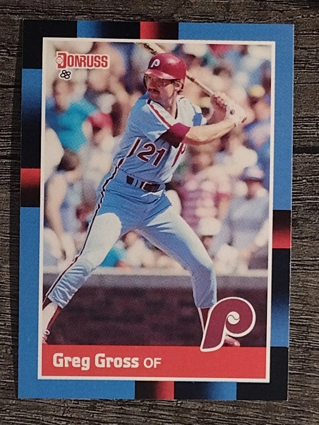 1988 Donruss #412 Greg Gross