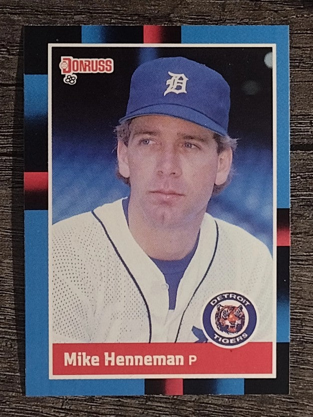1988 Donruss #420 Mike Henneman RC