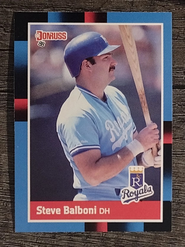 1988 Donruss #424 Steve Balboni