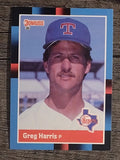 1988 Donruss #427 Greg Harris