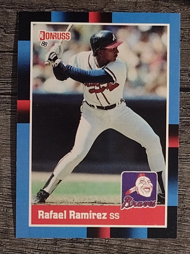 1988 Donruss #448 Rafael Ramirez