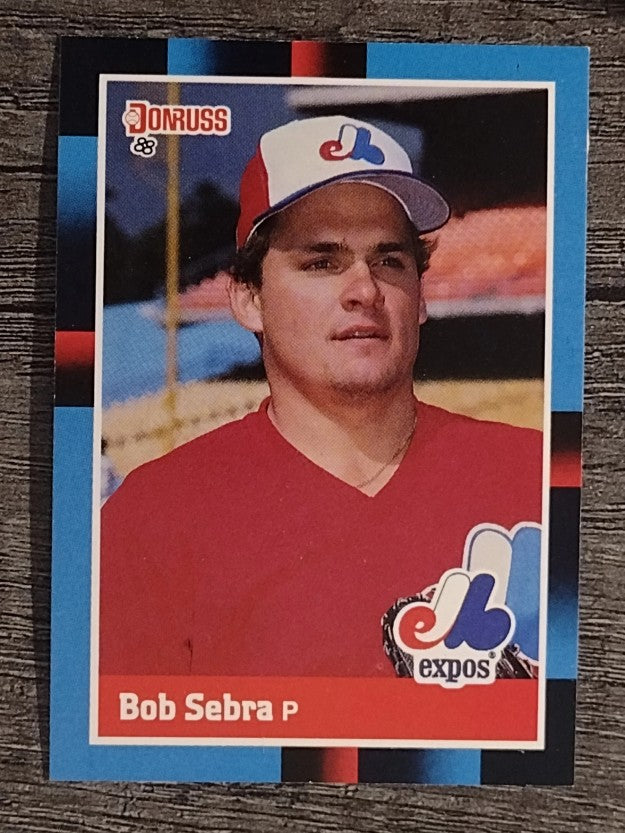 1988 Donruss #458 Bob Sebra