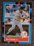 1988 Donruss #463 Dan Pasqua