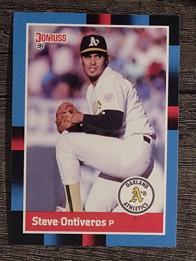 1988 Donruss #467 Steve Ontiveros