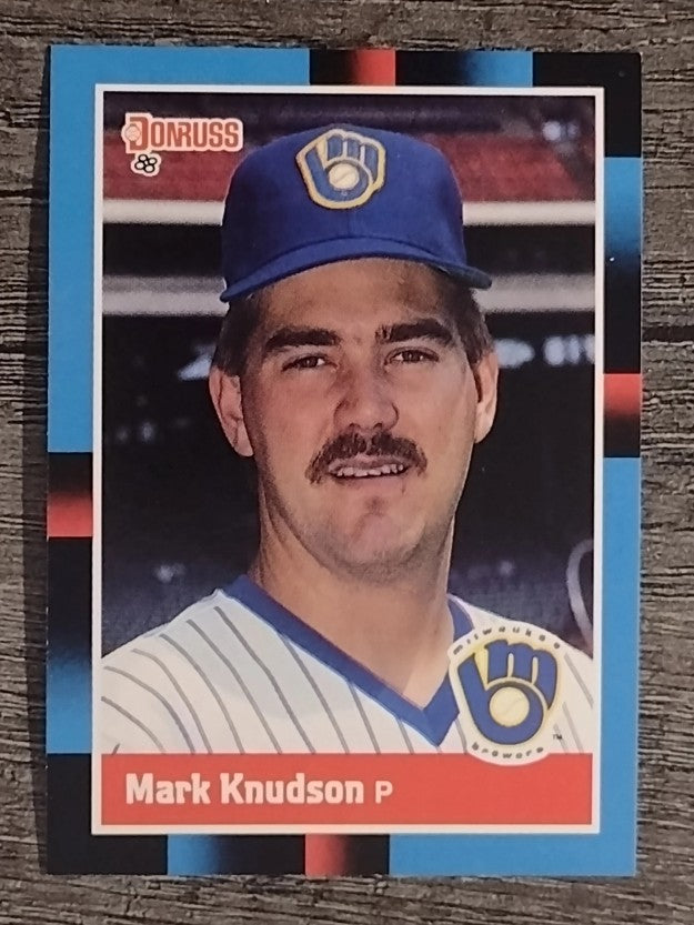 1988 Donruss #495 Mark Knudson