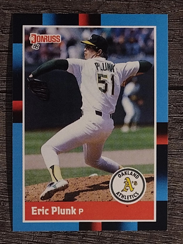 1988 Donruss #503 Eric Plunk