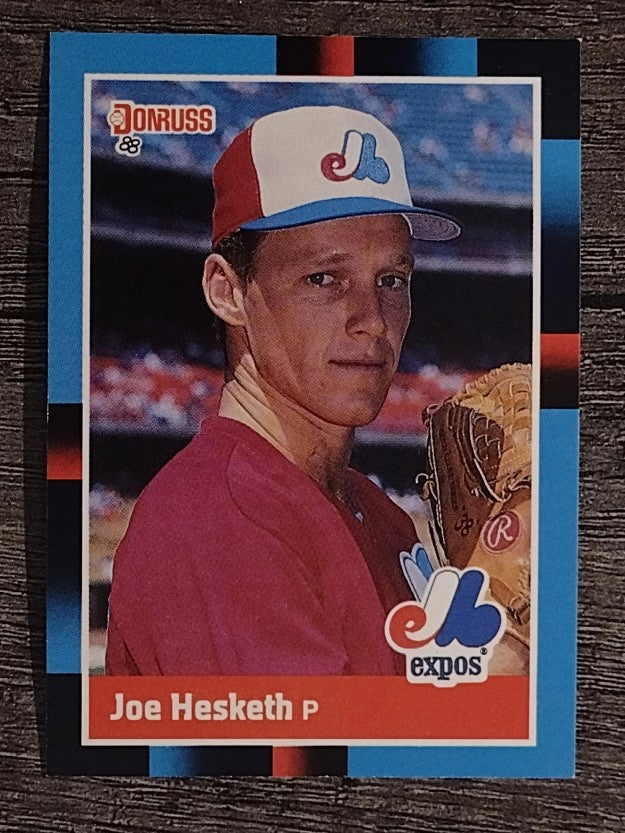 1988 Donruss #504 Joe Hesketh