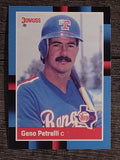 1988 Donruss #506 Geno Petralli