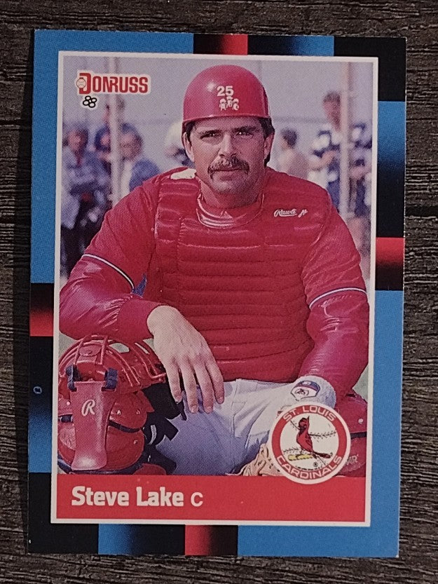1988 Donruss #510 Steve Lake