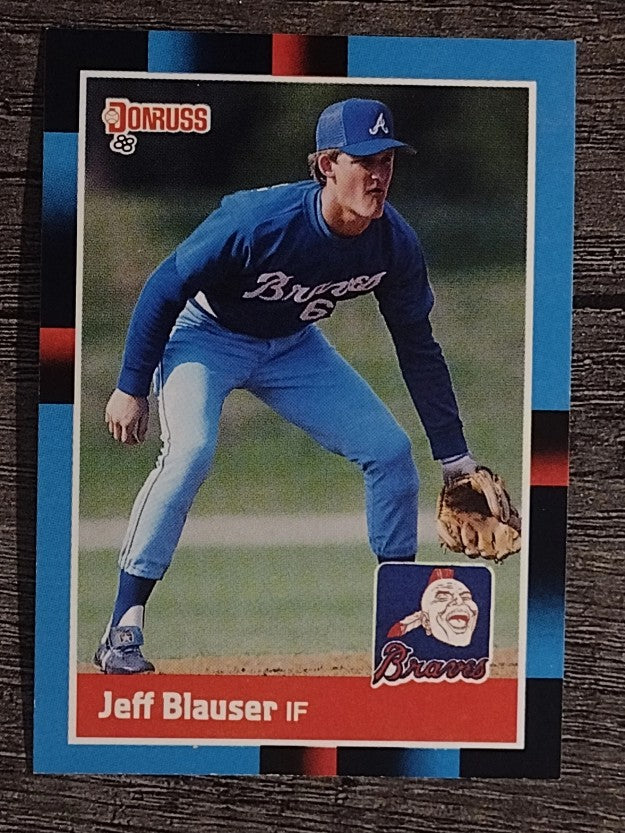 1988 Donruss #513 Jeff Blauser RC