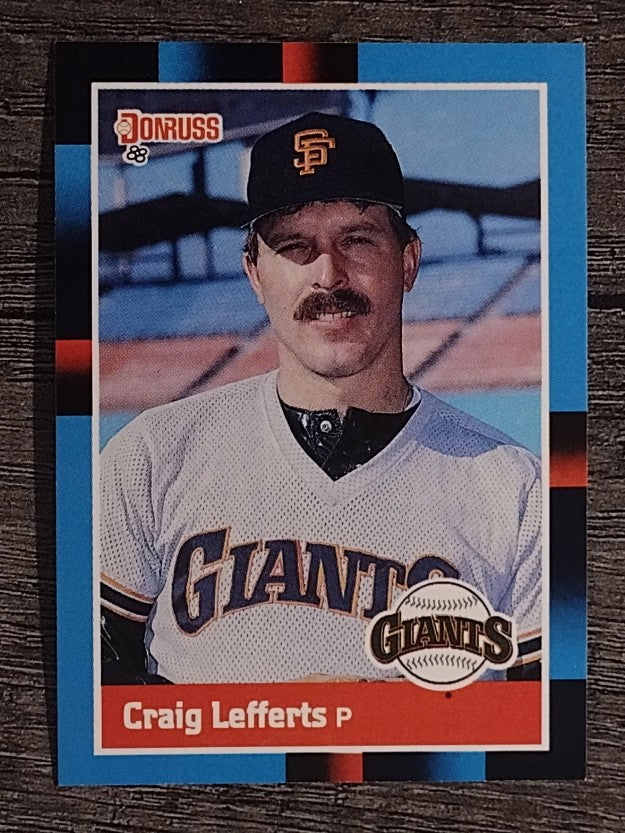 1988 Donruss #515 Craig Lefferts