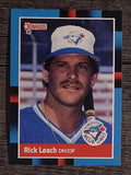 1988 Donruss #518 Rick Leach