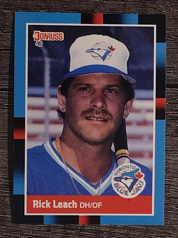 1988 Donruss #518 Rick Leach