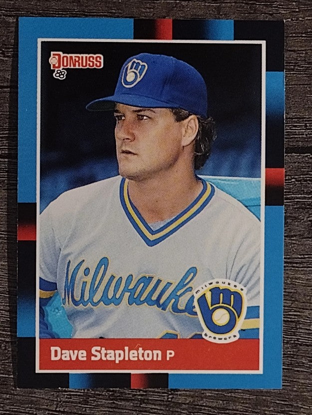 1988 Donruss #521 Dave Stapleton RC