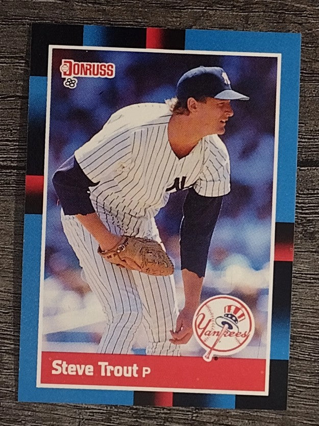 1988 Donruss #524 Steve Trout