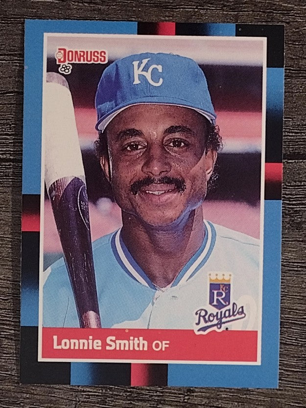 1988 Donruss #527 Lonnie Smith
