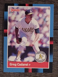 1988 Donruss #528 Greg Cadaret