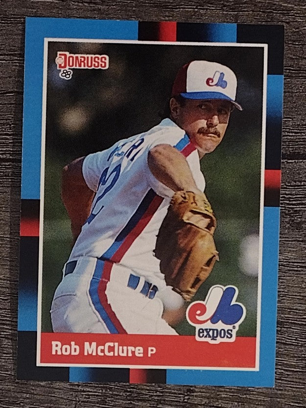 1988 Donruss #529 Bob McClure