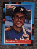 1988 Donruss #533 Terry Puhl