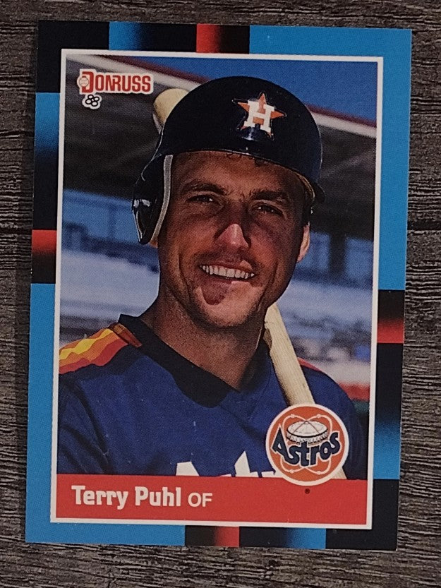 1988 Donruss #533 Terry Puhl