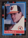 1988 Donruss #541 Pete Stanicek RC