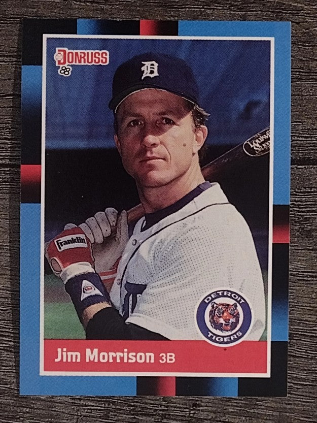 1988 Donruss #543A Jim Morrison ERR/No decimal before lifetime average