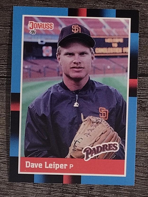 1988 Donruss #557 Dave Leiper