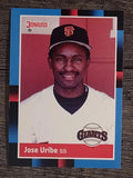 1988 Donruss #559 Jose Uribe