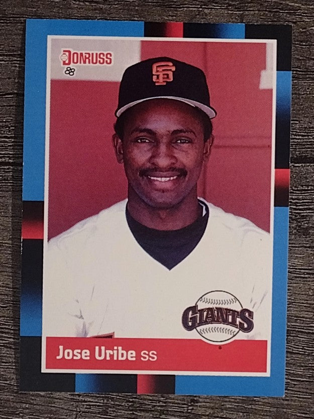1988 Donruss #559 Jose Uribe