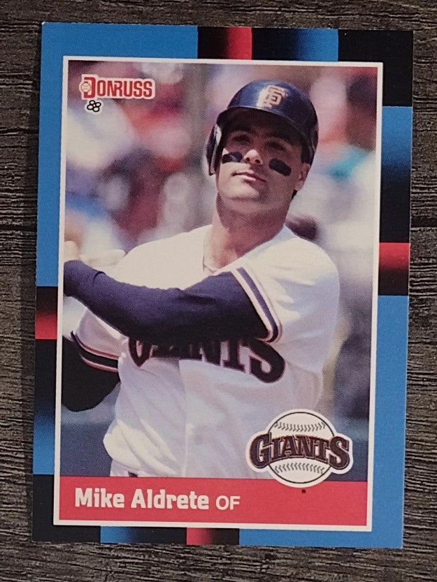 1988 Donruss #362 Mike Aldrete