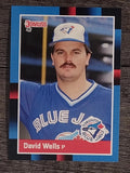 1988 Donruss #640 David Wells RC