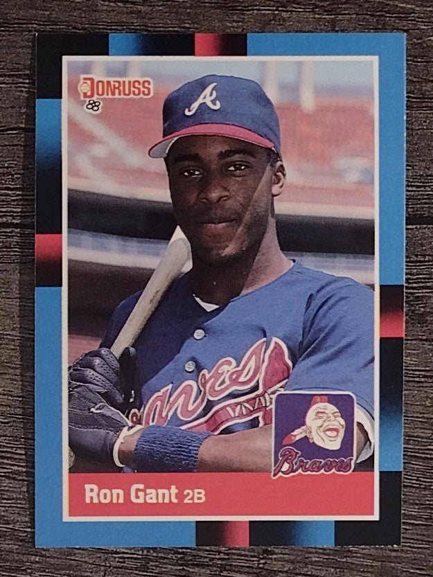 1988 Donruss #654 Ron Gant RC