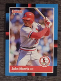 1988 Donruss #480 John Morris