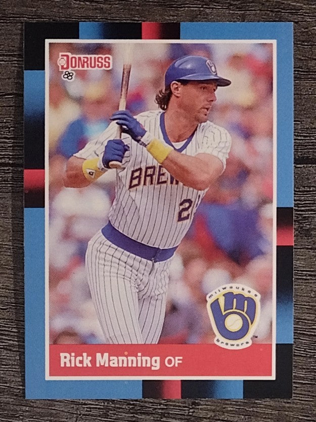 1988 Donruss #486 Rick Manning