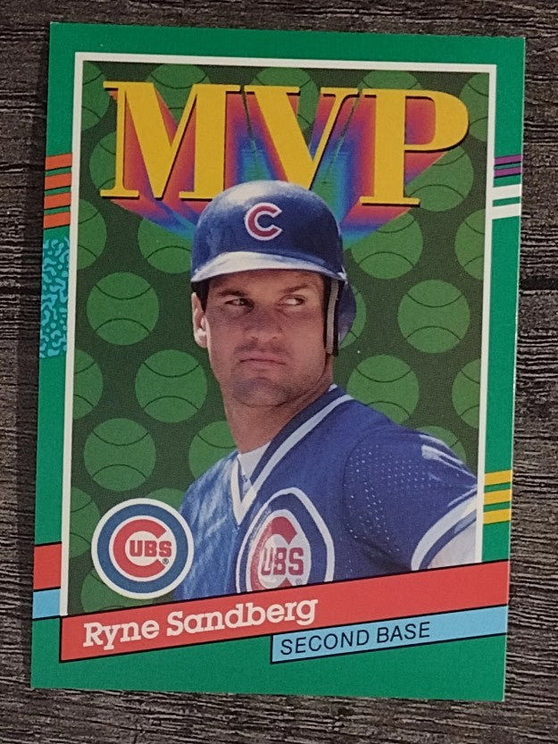 1991 Donruss #404 Ryne Sandberg MVP